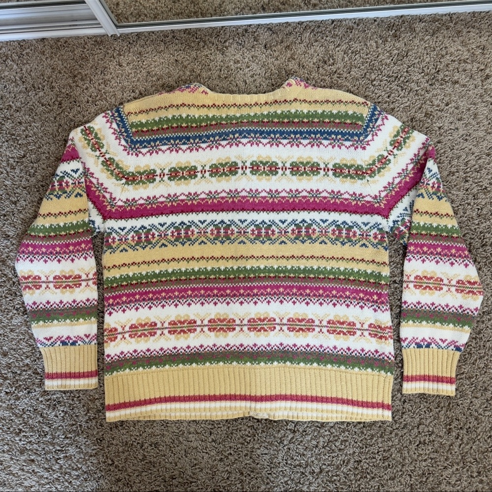 Adorable Vintage Button Down Sweater - Picture 9 of 9